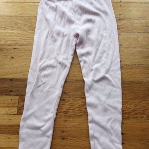 used girls Gymboree light pink leggings size 4